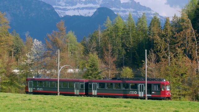 Bahnen in Südtirol und der Lombardei