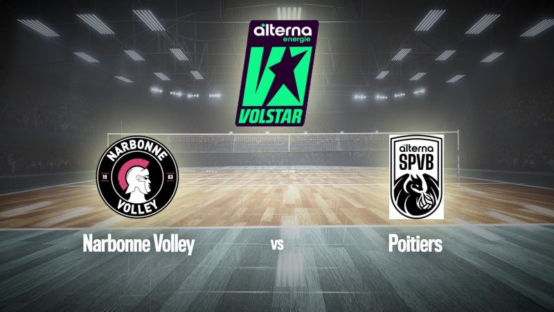 Volley-ball : Alterna VOLSTAR | Narbonne / Poitiers