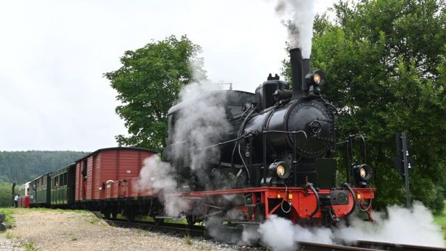 Die Schättere auf neuen Gleisen - Von Neresheim zum Härtsfeldsee