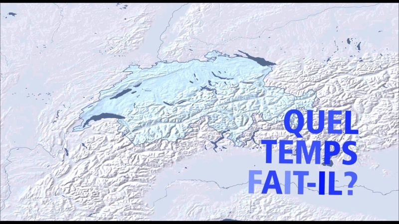 Quel temps fait-il ? — RTS 1 10:00