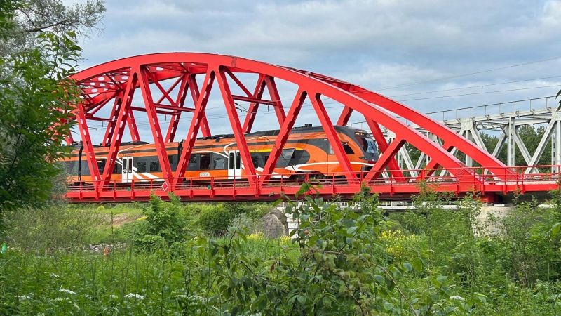 Auf der Baltischen Eisenbahn durch Estland