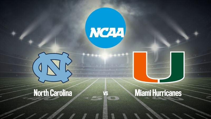 Football américain : NCAA | North Carolina / Miami — beIN SPORTS MAX 6 00:30