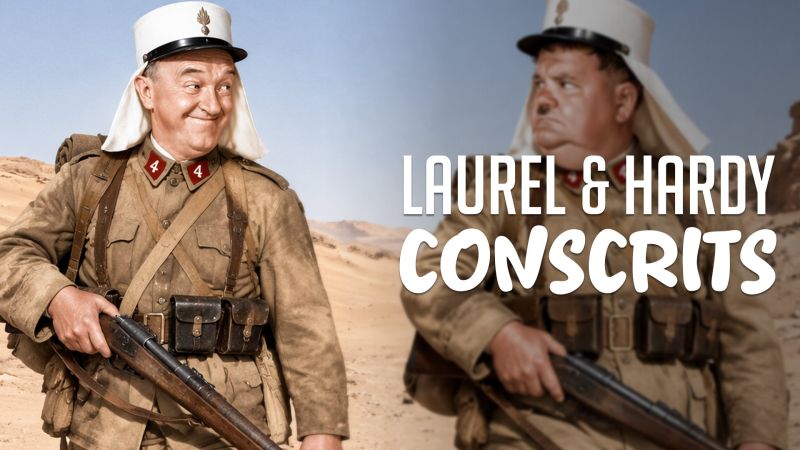 Laurel & Hardy Conscrits