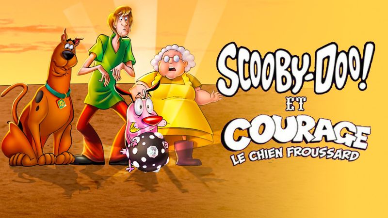 Scooby-Doo et Courage, le chien froussard