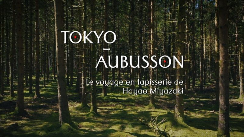 Tokyo-Aubusson, le voyage en tapisserie de Hayao Miyazaki