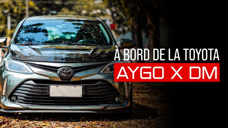 À bord de la Toyota Aygo X DM - S01E01