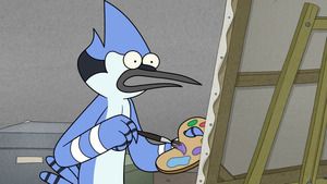 Regular Show : Les cassettes oubliées (L'angoisse de la toile blanche) S1 (n°16)